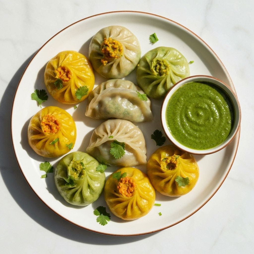 Veg Momos at Melting Momos